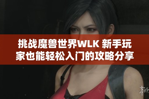 挑战魔兽世界WLK 新手玩家也能轻松入门的攻略分享