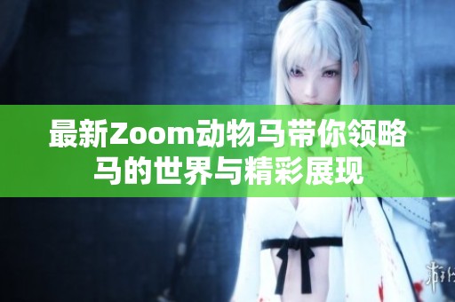 最新Zoom动物马带你领略马的世界与精彩展现