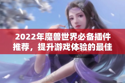 2022年魔兽世界必备插件推荐，提升游戏体验的最佳选择