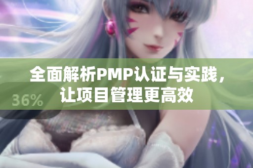 全面解析PMP认证与实践，让项目管理更高效