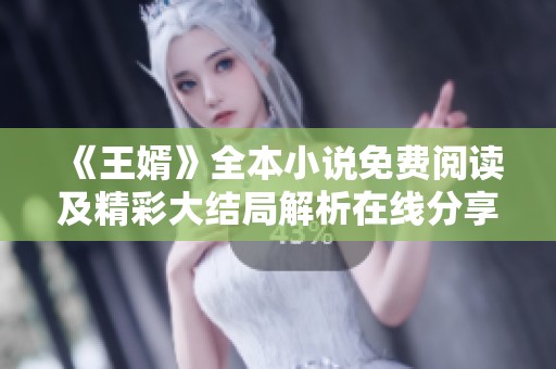 《王婿》全本小说免费阅读及精彩大结局解析在线分享