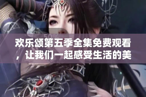 欢乐颂第五季全集免费观看，让我们一起感受生活的美好与挑战