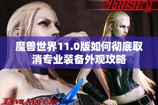 魔兽世界11.0版如何彻底取消专业装备外观攻略