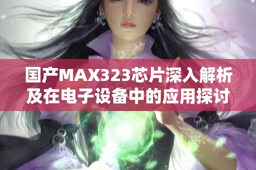 国产MAX323芯片深入解析及在电子设备中的应用探讨