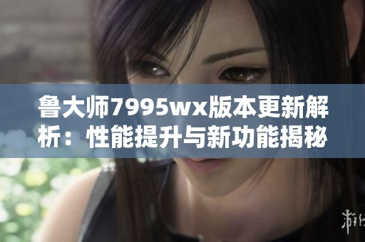 鲁大师7995wx版本更新解析：性能提升与新功能揭秘